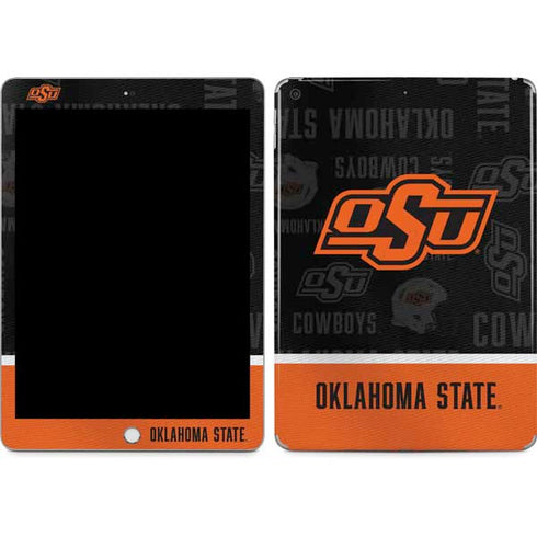 Oklahoma State University Split Jersey Apple iPad Skin