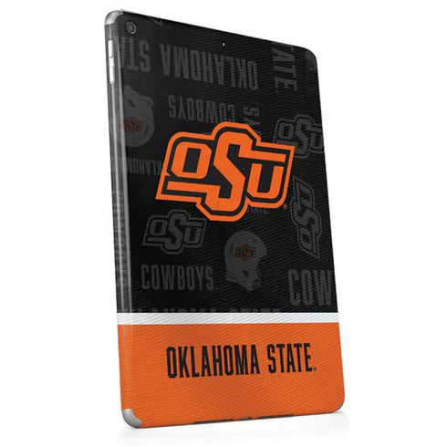 Oklahoma State University Split Jersey Apple iPad Skin