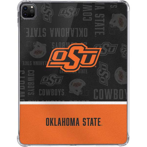 Oklahoma State University Split Jersey iPad Pro 11in (2024) Clear Case