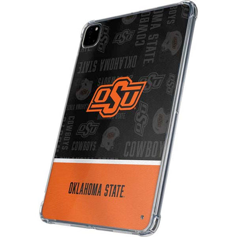 Oklahoma State University Split Jersey iPad Pro 11in (2024) Clear Case