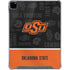 Oklahoma State University Split Jersey iPad Pro 12.9in (2020) Clear Case
