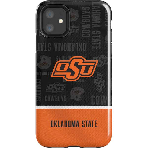 Oklahoma State University Split Jersey iPhone 11 Impact Case
