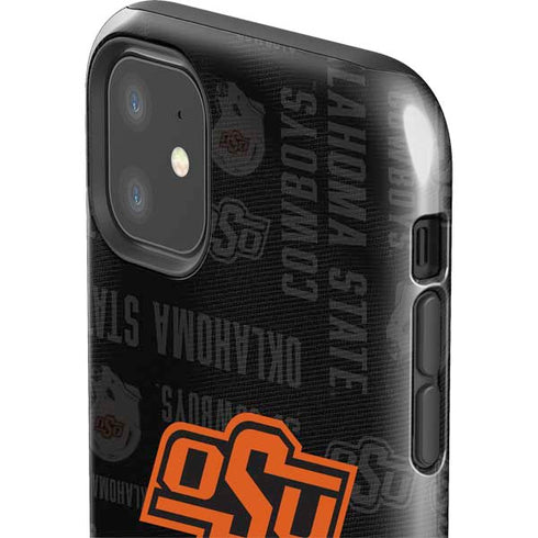 Oklahoma State University Split Jersey iPhone 11 Impact Case