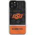 Oklahoma State University Split Jersey iPhone 11 Pro Clear Case