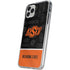 Oklahoma State University Split Jersey iPhone 11 Pro Clear Case
