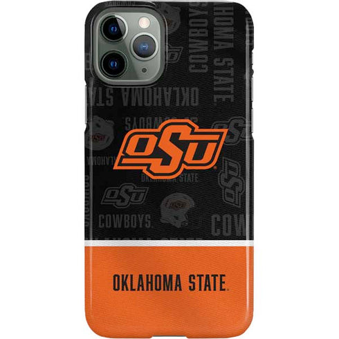 Oklahoma State University Split Jersey iPhone 11 Pro Lite Case