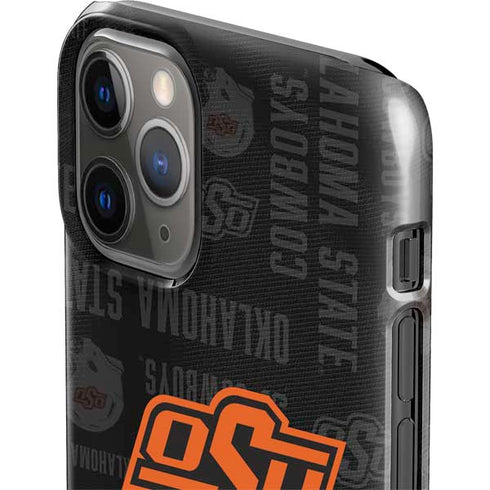 Oklahoma State University Split Jersey iPhone 11 Pro Lite Case