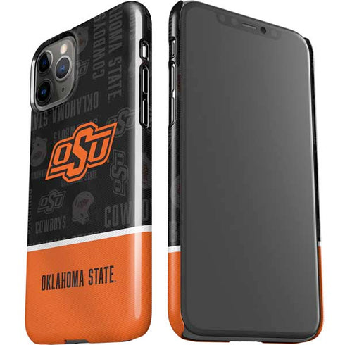 Oklahoma State University Split Jersey iPhone 11 Pro Lite Case