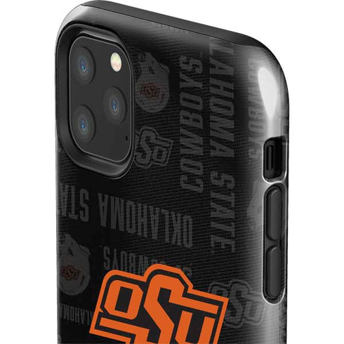 Oklahoma State University Split Jersey iPhone 11 Pro Max Impact Case