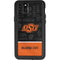 Oklahoma State University Split Jersey iPhone 11 Pro Max Waterproof Case
