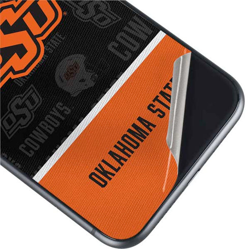 Oklahoma State University Split Jersey iPhone 11 Skin
