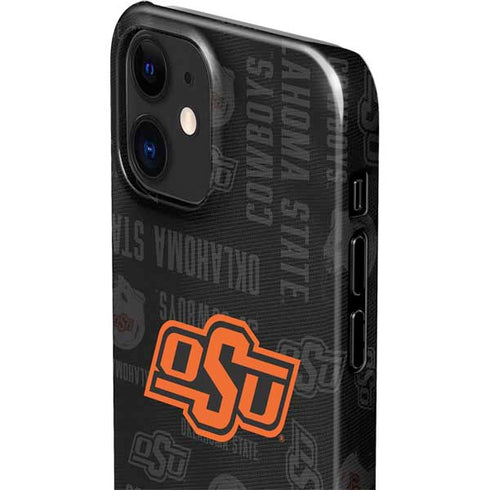 Oklahoma State University Split Jersey iPhone 12 Mini Lite Case