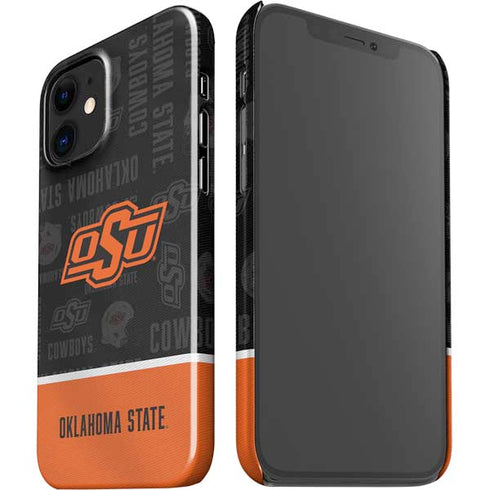 Oklahoma State University Split Jersey iPhone 12 Mini Lite Case