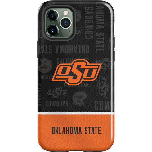 Oklahoma State University Split Jersey iPhone 12 Pro Impact Case