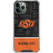 Oklahoma State University Split Jersey iPhone 12 Pro Max Clear Case