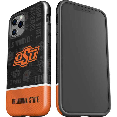 Oklahoma State University Split Jersey iPhone 12 Pro Max Impact Case