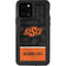 Oklahoma State University Split Jersey iPhone 12 Pro Waterproof Case