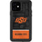 Oklahoma State University Split Jersey iPhone 12 Waterproof Case