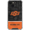 Oklahoma State University Split Jersey iPhone 13 Mini Clear Case