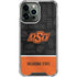 Oklahoma State University Split Jersey iPhone 13 Pro Max Clear Case
