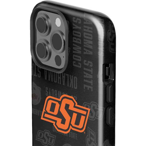 Oklahoma State University Split Jersey iPhone 13 Pro Max Impact Case
