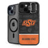 Oklahoma State University Split Jersey iPhone 14 Plus Kickstand Case