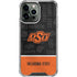 Oklahoma State University Split Jersey iPhone 14 Pro Max Clear Case