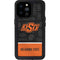 Oklahoma State University Split Jersey iPhone 14 Pro Max Waterproof Case