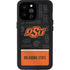 Oklahoma State University Split Jersey iPhone 14 Pro Max Waterproof Case