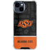 Oklahoma State University Split Jersey iPhone 15 Clear Case
