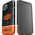 Oklahoma State University Split Jersey iPhone 15 Plus Impact Case