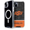 Oklahoma State University Split Jersey iPhone 15 Plus MagSafe Case