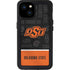 Oklahoma State University Split Jersey iPhone 15 Plus Waterproof Case