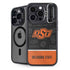 Oklahoma State University Split Jersey iPhone 15 Pro Kickstand Case