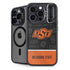 Oklahoma State University Split Jersey iPhone 15 Pro Max Kickstand Case
