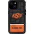 Oklahoma State University Split Jersey iPhone 15 Waterproof Case