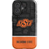 Oklahoma State University Split Jersey iPhone 16 Plus Impact Case