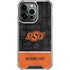 Oklahoma State University Split Jersey iPhone 16 Pro Clear Case