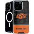 Oklahoma State University Split Jersey iPhone 16 Pro MagSafe Case