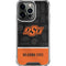 Oklahoma State University Split Jersey iPhone 16 Pro Max Clear Case
