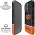 Oklahoma State University Split Jersey iPhone 16 Pro Max Magsafe Impact Case