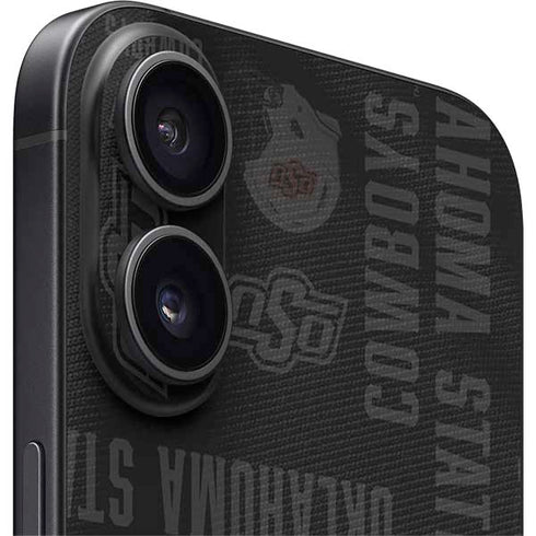 Oklahoma State University Split Jersey iPhone 16 Skin