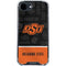 Oklahoma State University Split Jersey iPhone 16e Clear Case