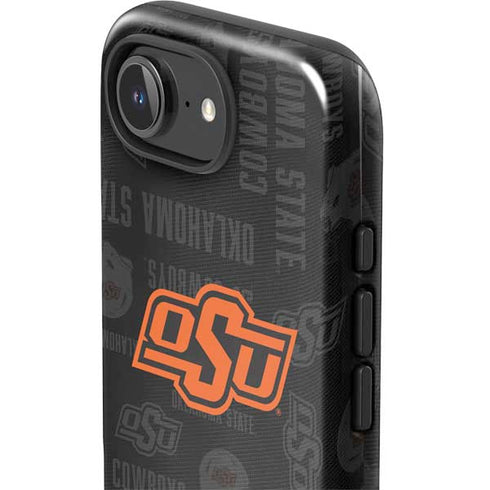 Oklahoma State University Split Jersey iPhone 16e Impact Case