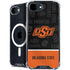 Oklahoma State University Split Jersey iPhone 16e MagSafe Case