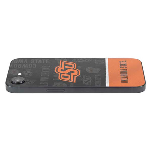 Oklahoma State University Split Jersey iPhone 16e Skin