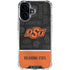Oklahoma State University Split Jersey iPhone 17 Clear Case
