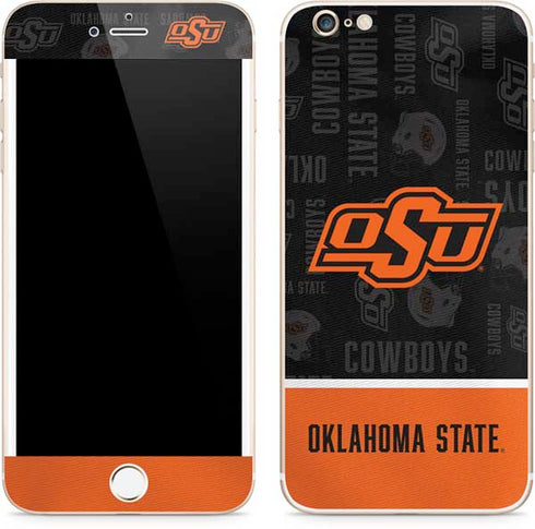 Oklahoma State University Split Jersey iPhone 6/6s Plus Skin