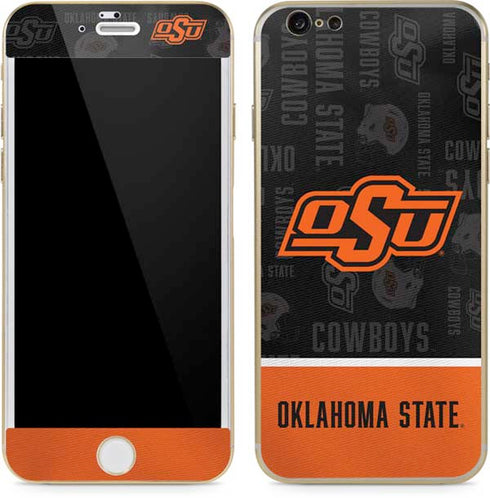 Oklahoma State University Split Jersey iPhone 6/6s Skin