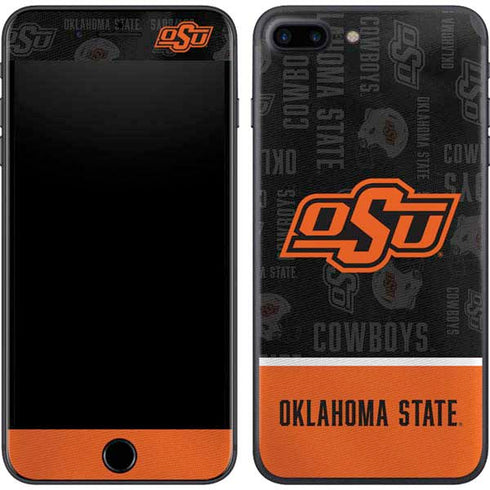 Oklahoma State University Split Jersey iPhone 7 Plus Skin